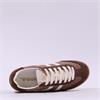 Gola Firefly Retro T Toe Nylon Trainer - Otter Brown White